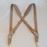 Grey Double Camera strap