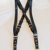 Black Double Camera strap